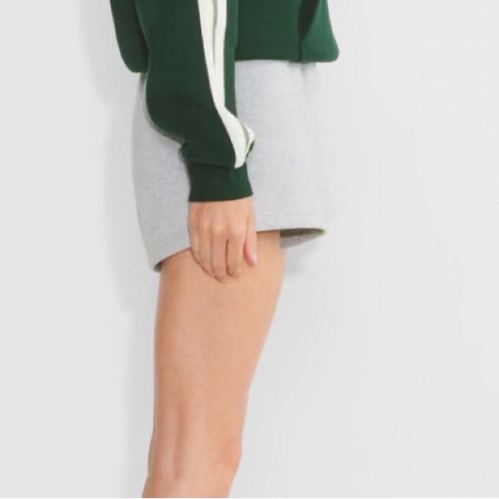Aritzia color villa pink Cozy Fleece Perfect Hi-Rise Mini Sweat-short 6296 - Picture 7 of 7
